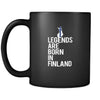 Finland Legends are born in Finland 11oz Black Mug-Drinkware-Teelime | shirts-hoodies-mugs