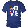 Firefighter - LOVE Firefighter - Fireman Profession/Job Shirt-T-shirt-Teelime | shirts-hoodies-mugs