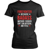 Firefighter Shirt - Firefighter because badass mother fucker isn't an official job title - Profession Gift-T-shirt-Teelime | shirts-hoodies-mugs