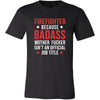 Firefighter Shirt - Firefighter because badass mother fucker isn't an official job title - Profession Gift-T-shirt-Teelime | shirts-hoodies-mugs