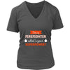 Firefighter Shirt - I'm a Firefighter, what's your superpower? - Profession Gift-T-shirt-Teelime | shirts-hoodies-mugs