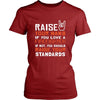 Firefighter Shirt - Raise your hand if you love Firefighter, if not raise your standards - Profession Gift-T-shirt-Teelime | shirts-hoodies-mugs