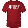 Firefighter T Shirt - Where my hose at?-T-shirt-Teelime | shirts-hoodies-mugs