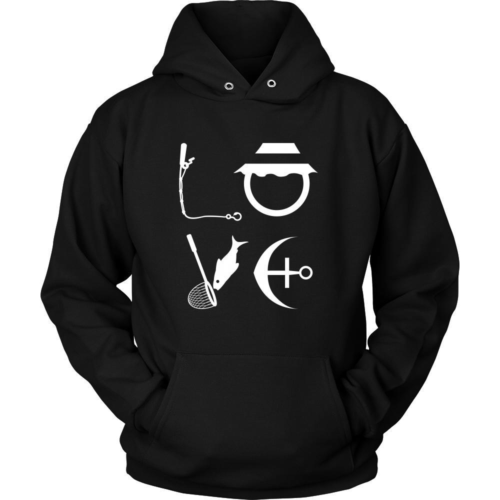 Fishing - LOVE Fishing - Fisher Hobby Shirt-T-shirt-Teelime | shirts-hoodies-mugs