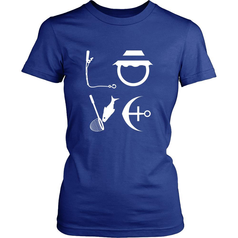 Fishing - LOVE Fishing - Fisher Hobby Shirt-T-shirt-Teelime | shirts-hoodies-mugs