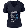 Fishing Shirt - Do more of what makes you happy Fishing- Hobby Gift-T-shirt-Teelime | shirts-hoodies-mugs