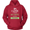 Fishing Shirt - I love it when my wife lets me go Fishing - Hobby Gift-T-shirt-Teelime | shirts-hoodies-mugs