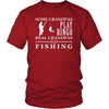Fishing Shirt Some Grandpas play bingo, real Grandpas go Fishing Family Hobby-T-shirt-Teelime | shirts-hoodies-mugs