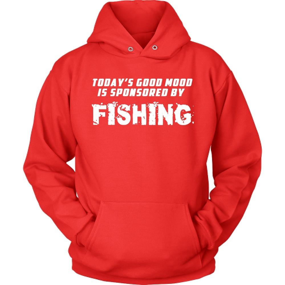 Fishing T Shirt - Good mood is sponsored by Fishing-T-shirt-Teelime | shirts-hoodies-mugs