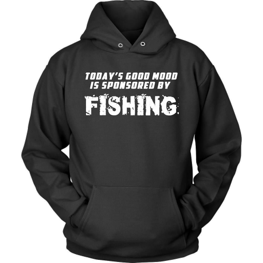 Fishing T Shirt - Good mood is sponsored by Fishing-T-shirt-Teelime | shirts-hoodies-mugs