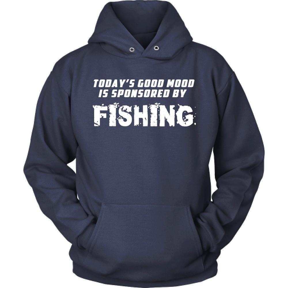 Fishing T Shirt - Good mood is sponsored by Fishing-T-shirt-Teelime | shirts-hoodies-mugs