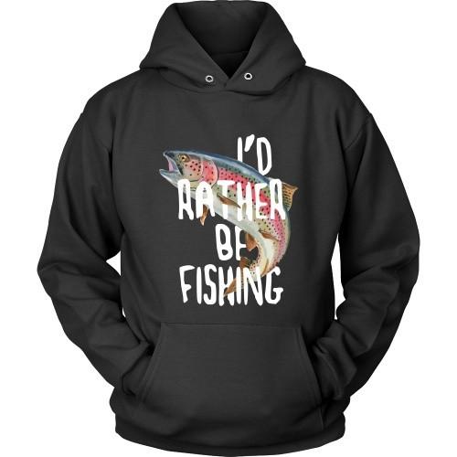 Fishing T Shirt - I'd rather be Fishing-T-shirt-Teelime | shirts-hoodies-mugs