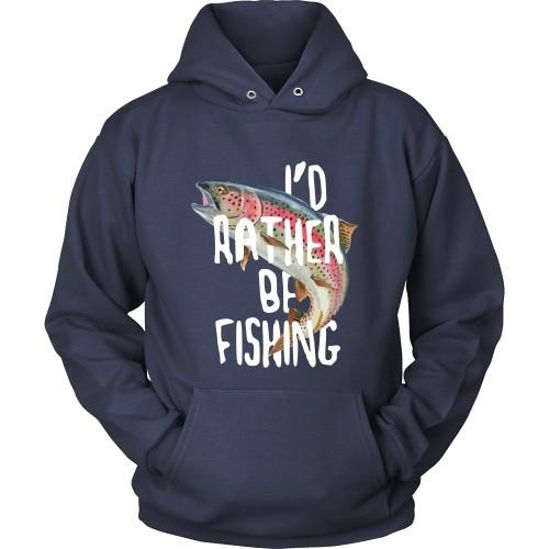 Fishing T Shirt - I'd rather be Fishing-T-shirt-Teelime | shirts-hoodies-mugs