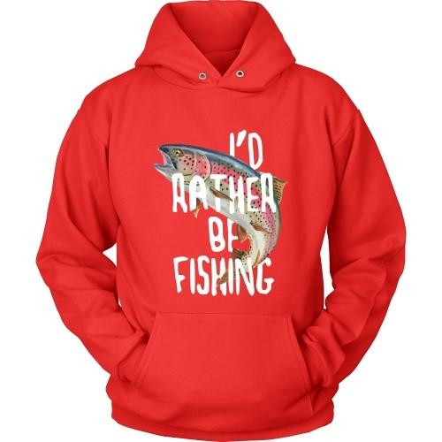 Fishing T Shirt - I'd rather be Fishing-T-shirt-Teelime | shirts-hoodies-mugs