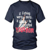 Fishing T Shirt - If Fishing were easy... it would be called your mom-T-shirt-Teelime | shirts-hoodies-mugs