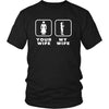 Fishing - Your wife My wife - Father's Day Hobby Shirt-T-shirt-Teelime | shirts-hoodies-mugs