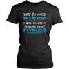 Fitness Shirt - Sorry If I Looked Interested, I think about Fitness - Sport Gift-T-shirt-Teelime | shirts-hoodies-mugs