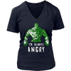 Fitness T Shirt - I'm always angry-T-shirt-Teelime | shirts-hoodies-mugs