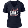 Fitness T Shirt - Real girls have muscles-T-shirt-Teelime | shirts-hoodies-mugs
