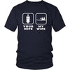 Fitness - Your wife My wife - Father's Day Hobby Shirt-T-shirt-Teelime | shirts-hoodies-mugs