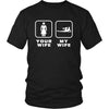 Fitness - Your wife My wife - Father's Day Hobby Shirt-T-shirt-Teelime | shirts-hoodies-mugs