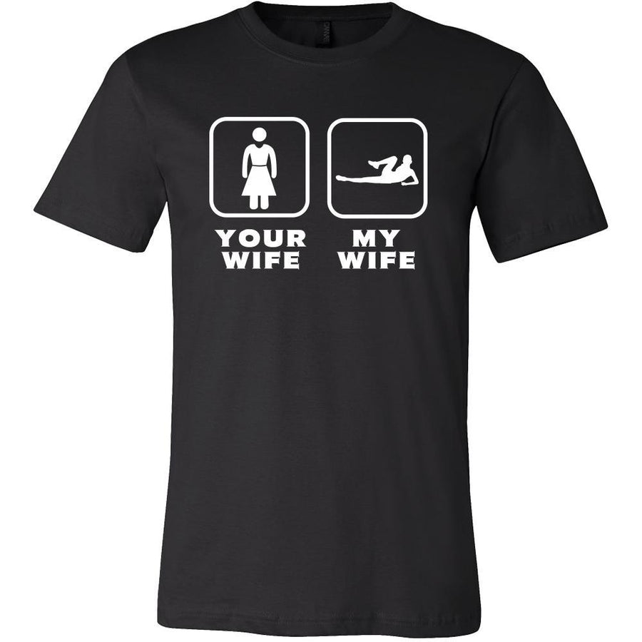 Fitness - Your wife My wife - Father's Day Hobby Shirt-T-shirt-Teelime | shirts-hoodies-mugs