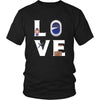 Flight attendant - LOVE Flight attendant - Stewardess Profession/Job Shirt-T-shirt-Teelime | shirts-hoodies-mugs