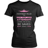 Flight Attendant Shirt - Everyone relax the flight attendant is here, the day will be save shortly - Profession Gift-T-shirt-Teelime | shirts-hoodies-mugs