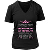 Flight Attendant Shirt - Everyone relax the flight attendant is here, the day will be save shortly - Profession Gift-T-shirt-Teelime | shirts-hoodies-mugs