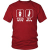 Flight Attendant - Your wife My wife - Father's Day Profession/Job Shirt-T-shirt-Teelime | shirts-hoodies-mugs