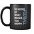 Football Cup - Do more of what makes you happy Football Sport Gift, 11 oz Black Mug