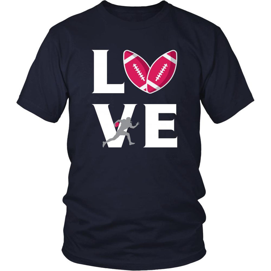 Football - LOVE Football - Sport Player Shirt-T-shirt-Teelime | shirts-hoodies-mugs