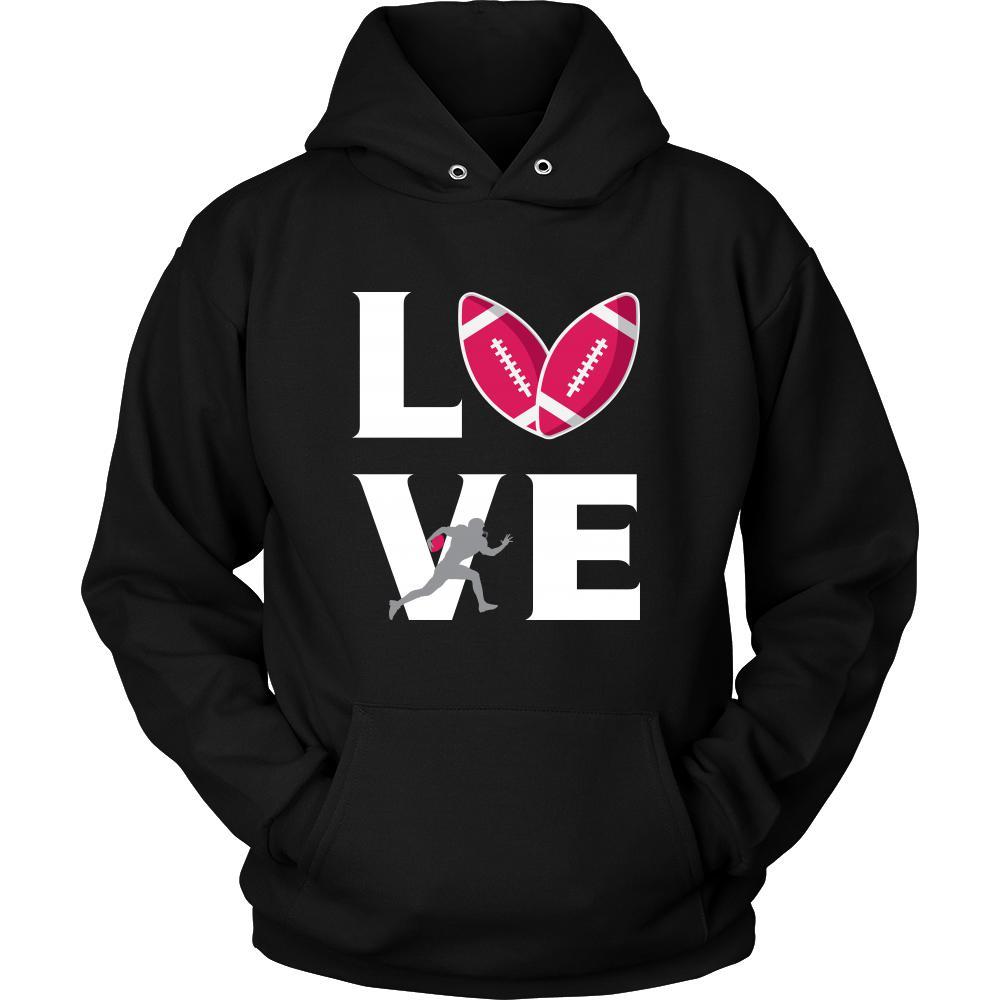 Football - LOVE Football - Sport Player Shirt-T-shirt-Teelime | shirts-hoodies-mugs