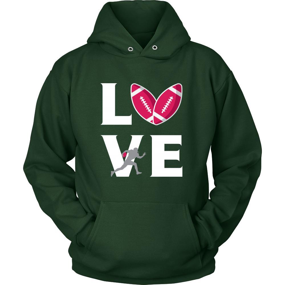 Football - LOVE Football - Sport Player Shirt-T-shirt-Teelime | shirts-hoodies-mugs