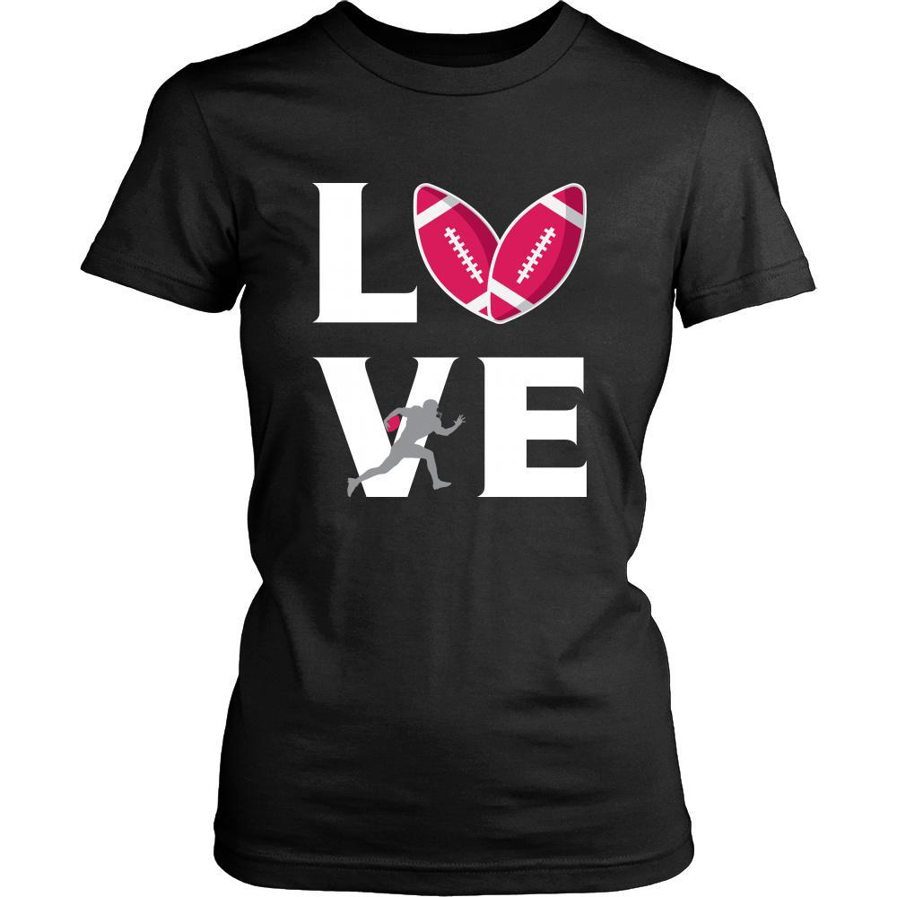 Football - LOVE Football - Sport Player Shirt-T-shirt-Teelime | shirts-hoodies-mugs
