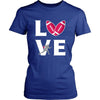 Football - LOVE Football - Sport Player Shirt-T-shirt-Teelime | shirts-hoodies-mugs