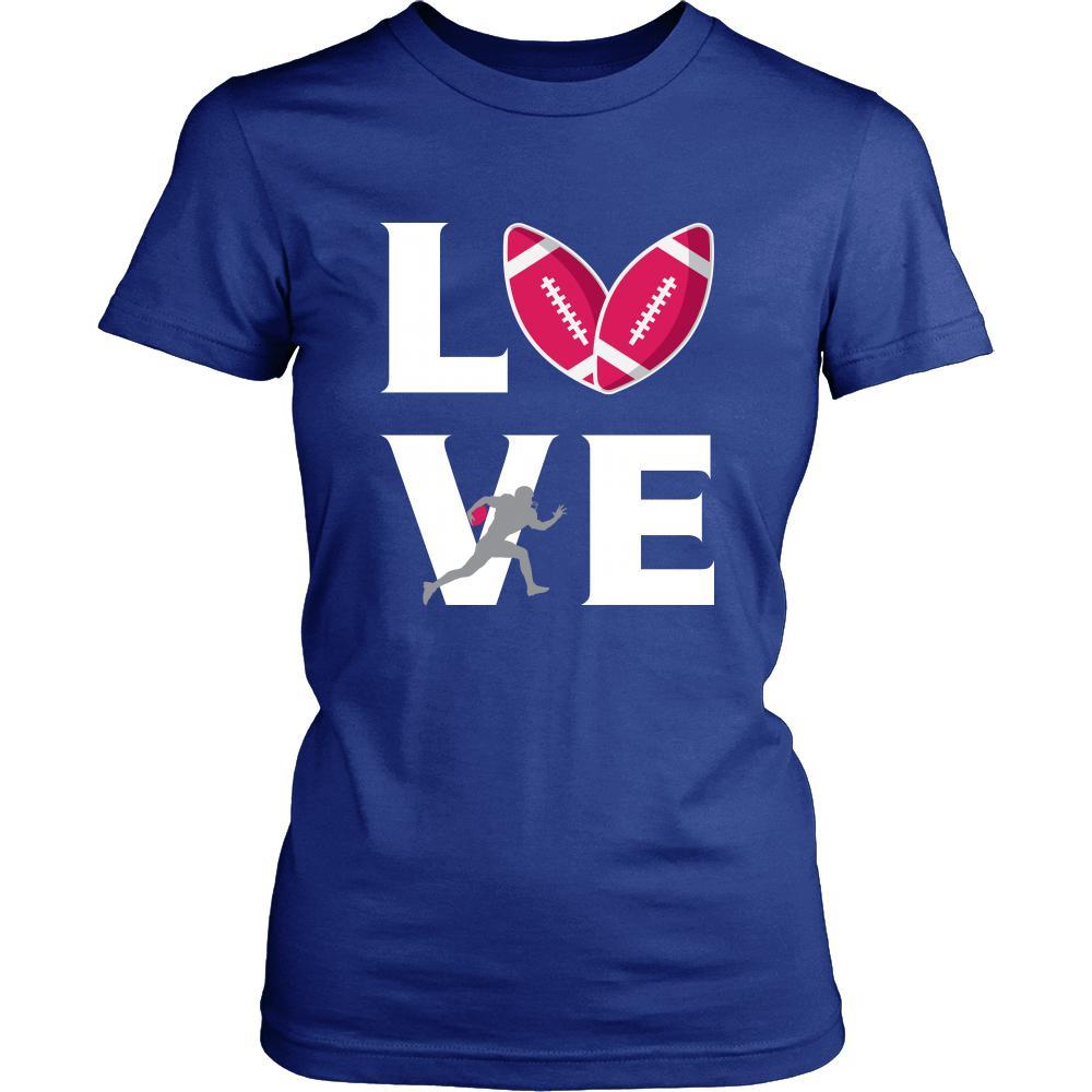 Football - LOVE Football - Sport Player Shirt-T-shirt-Teelime | shirts-hoodies-mugs