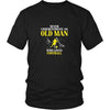 Football Shirt - Never underestimate an old man who loves football Grandfather Sport Gift-T-shirt-Teelime | shirts-hoodies-mugs