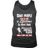 Football Shirt - Some people have to wait a lifetime to meet their favorite Football player mine calls me dad- Sport father-T-shirt-Teelime | shirts-hoodies-mugs