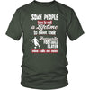 Football Shirt - Some people have to wait a lifetime to meet their favorite Football player mine calls me mom- Sport mother-T-shirt-Teelime | shirts-hoodies-mugs