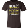 Foreman Shirt - Raise your hand if you love Foreman, if not raise your standards - Profession Gift-T-shirt-Teelime | shirts-hoodies-mugs