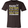 Forewoman Shirt - Raise your hand if you love Forewoman, if not raise your standards - Profession Gift-T-shirt-Teelime | shirts-hoodies-mugs