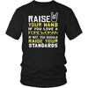 Forewoman Shirt - Raise your hand if you love Forewoman, if not raise your standards - Profession Gift-T-shirt-Teelime | shirts-hoodies-mugs