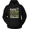 Forewoman Shirt - Raise your hand if you love Forewoman, if not raise your standards - Profession Gift-T-shirt-Teelime | shirts-hoodies-mugs