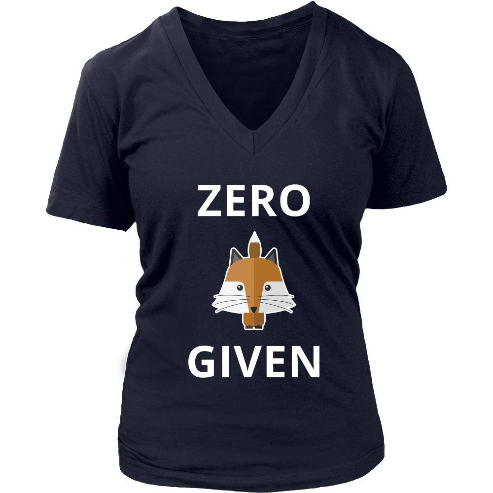 Zero Fox Given - Fox Funny Shirt-T-shirt-Teelime | shirts-hoodies-mugs