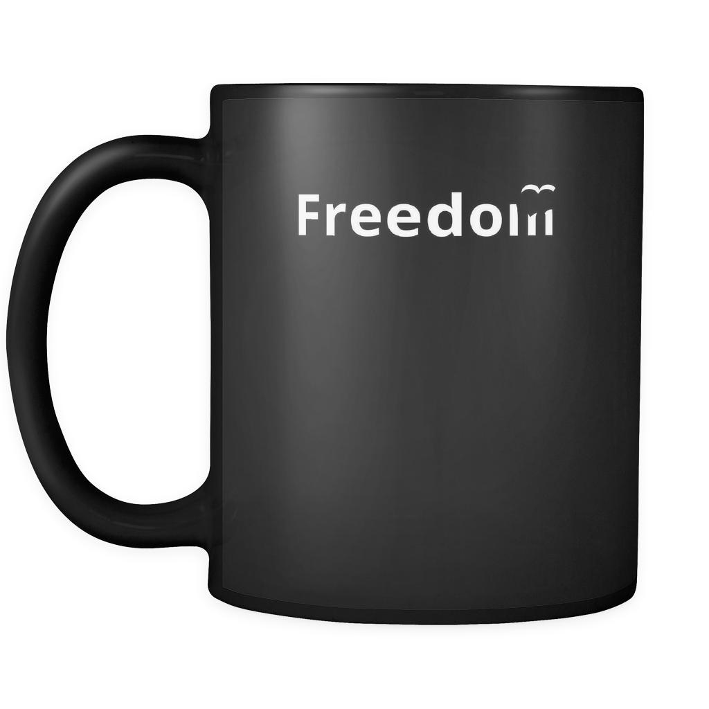 Freedom - Freedom - 11oz Black Mug