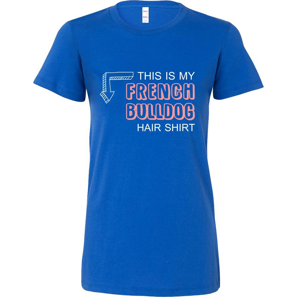 French bulldog Shirt - This is my French bulldog hair shirt - Dog Lover Gift-T-shirt-Teelime | shirts-hoodies-mugs