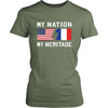French Shirt - My Nation - My Heritage - France Roots Gift-T-shirt-Teelime | shirts-hoodies-mugs
