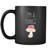 Funny I'm a fungi 11oz Black Mug-Drinkware-Teelime | shirts-hoodies-mugs