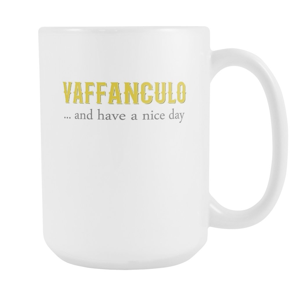 Italian 15oz White Mugs